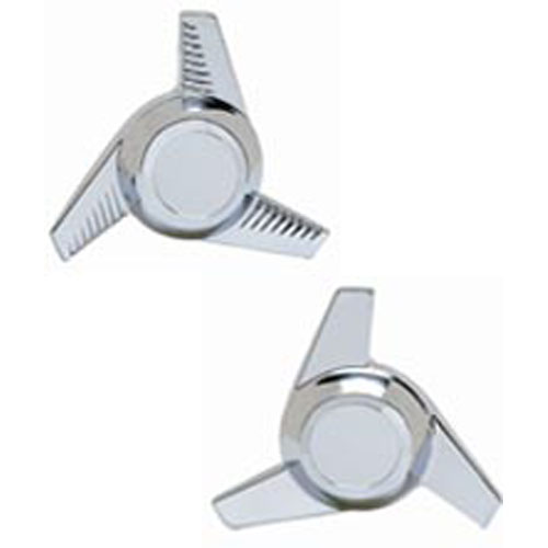 3 Bar Swept Spinner Stud Mount Chrome - Storage